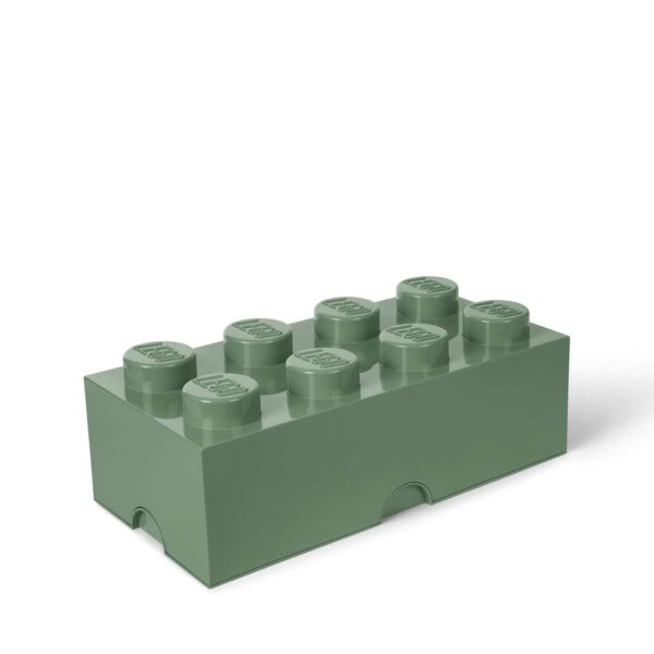 Opbergbox Brick 8 -  Zandgroen