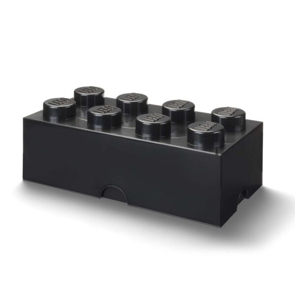 Opbergbox Brick 8 - Zwart