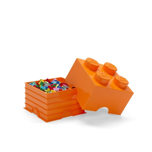 Opbergbox Brick 4 - Oranje